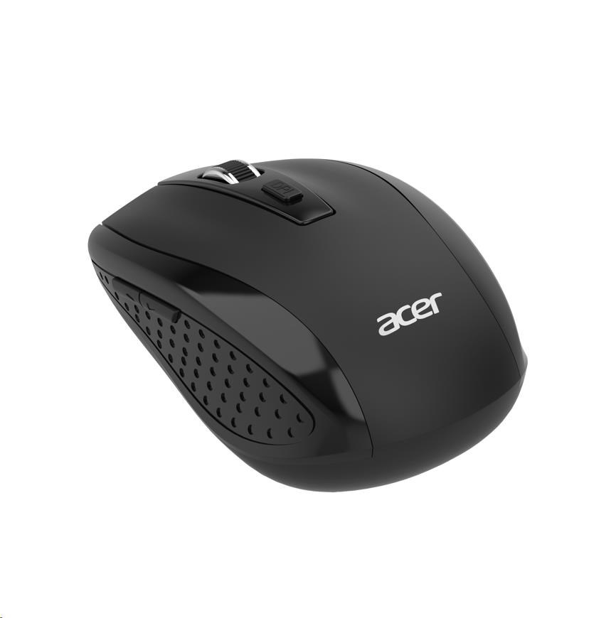 ACER Myš, Wireless mouse MX202 Black - RF 2.4 GHz dongle, DPI 1000/1200/1600, 6 tlačítek4 