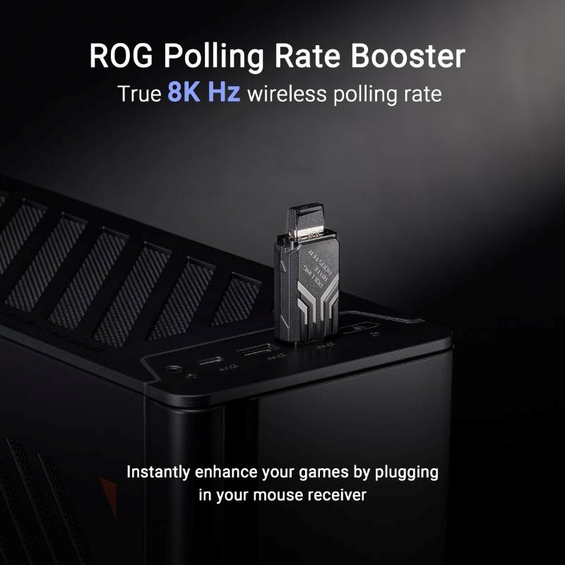 ASUS Herní myš ROG Harpe Ace Extreme, Bezdrátová BT, RF 2.4GHz, černá9 