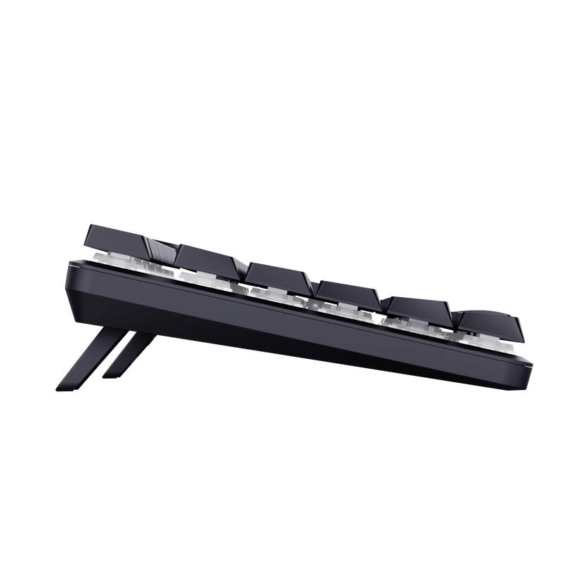 TRUST Herní klávesnice GXT 868 TORIX,  Bezdrátová RF 2.4GHz,  USB-C,  US2 