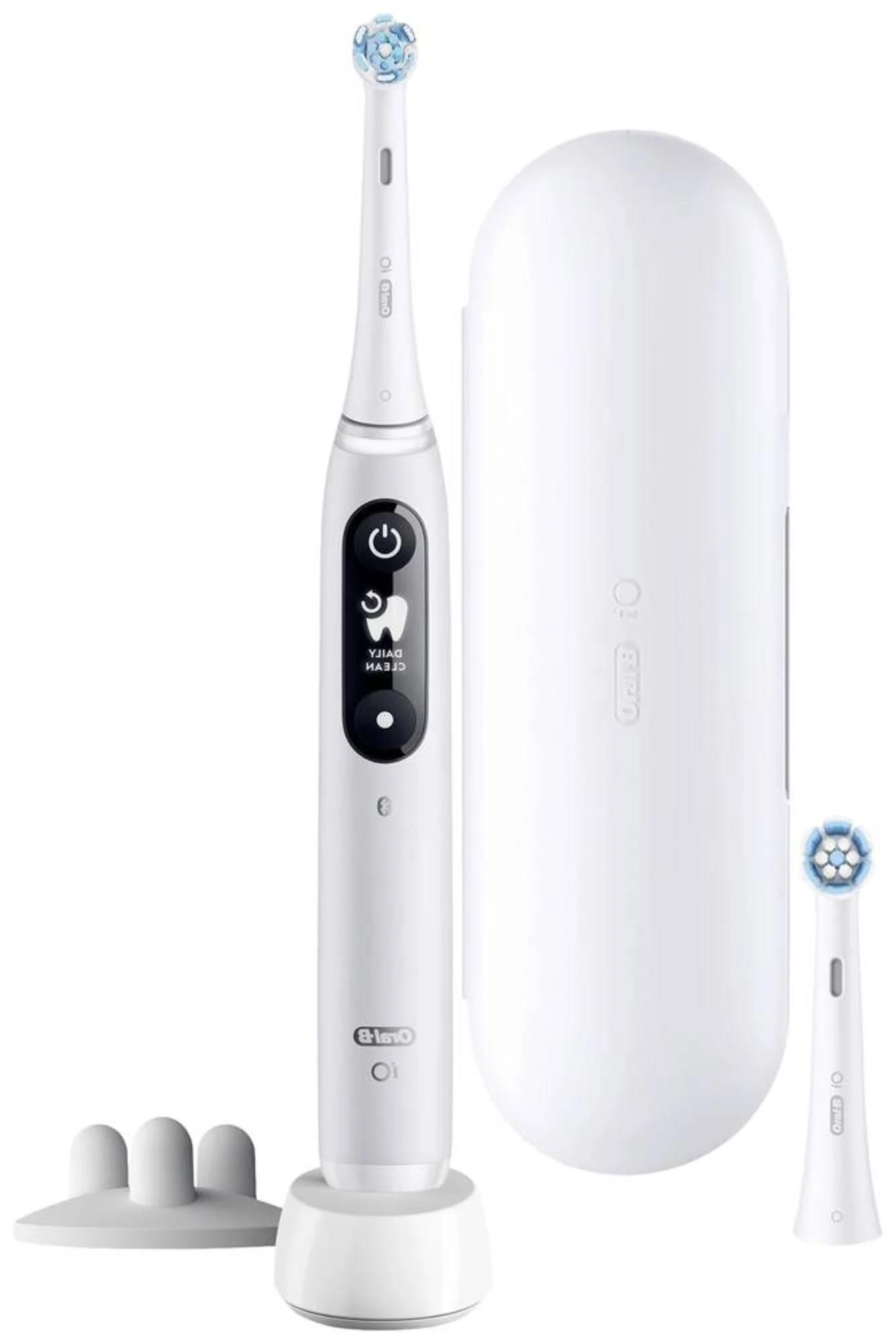 Oral-B iO Series 6s elektrický zubní kartáček, časovač, tlakový senzor, 5 programů, aplikace Oral-B, bílá3 