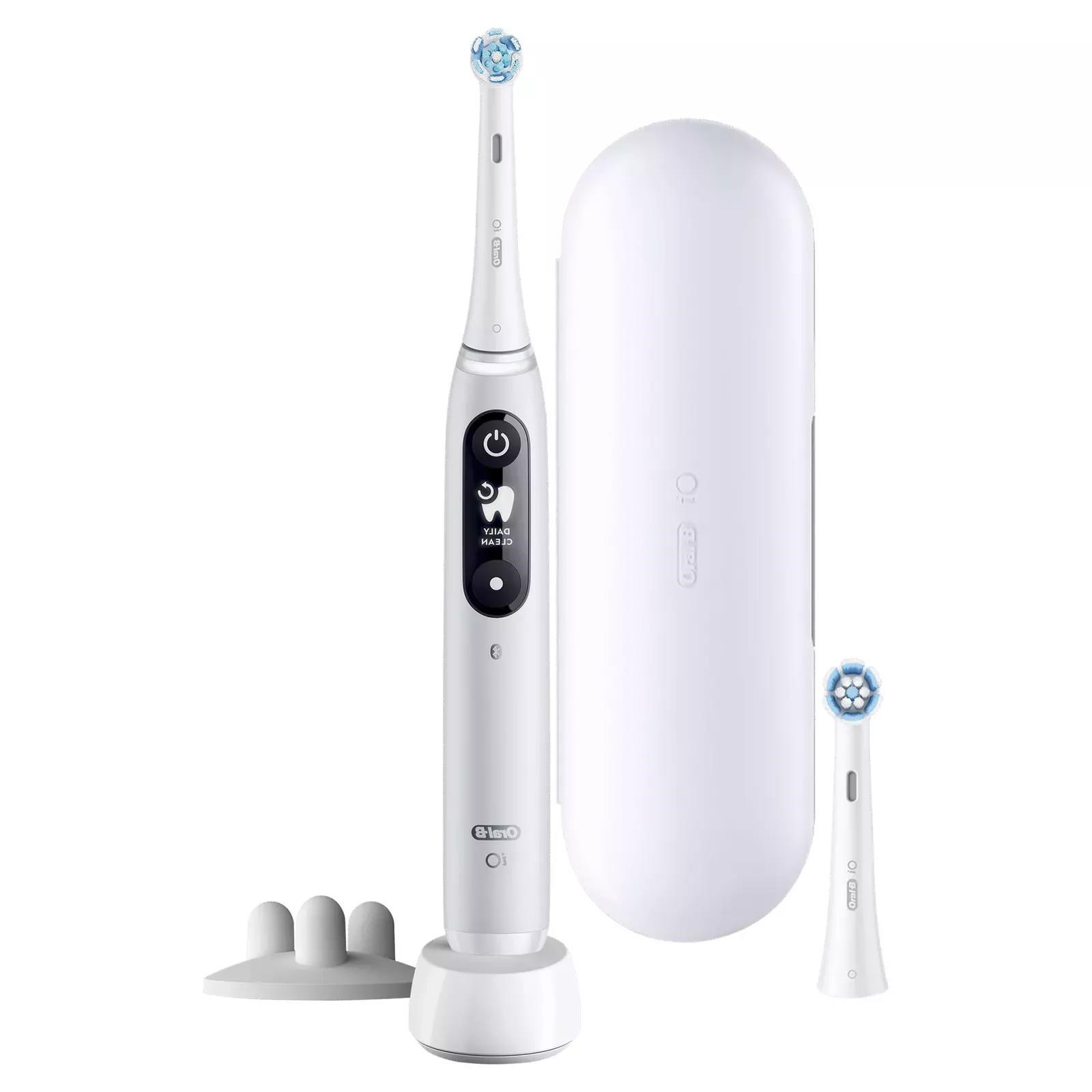 Oral-B iO Series 6s elektrický zubní kartáček,  časovač,  tlakový senzor,  5 programů,  aplikace Oral-B,  šedá2 