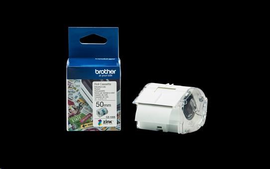 BROTHER Originálny farebný kotúč Brother CZ-1005 pre kontinuálnu tlač, šírka 50 mm.dĺžka 5 m - pre VC500W0 