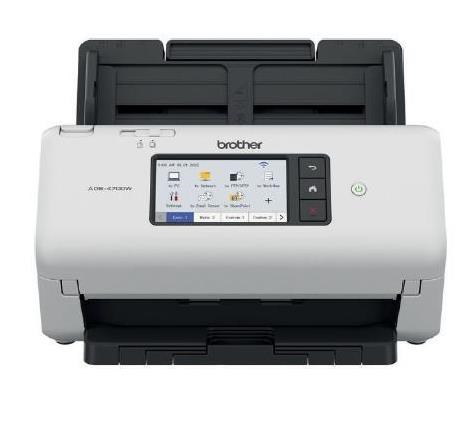 BROTHER skener ADS-4700W DUALSKEN A4 40 str./ min/ 80duálny 600x600 60ADF USB LAN WIFI - displej 10.5cm0 