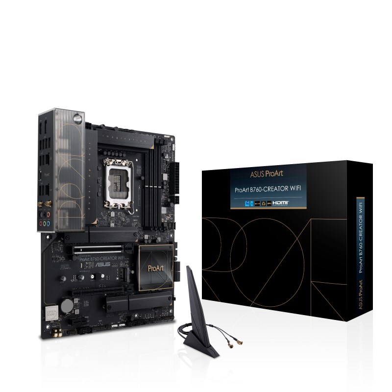 ASUS MB Sc LGA1700 PROART B760-CREATOR WIFI,  Intel B760,  4xDDR5,  1xDP,  1xHDMI,  ATX0 