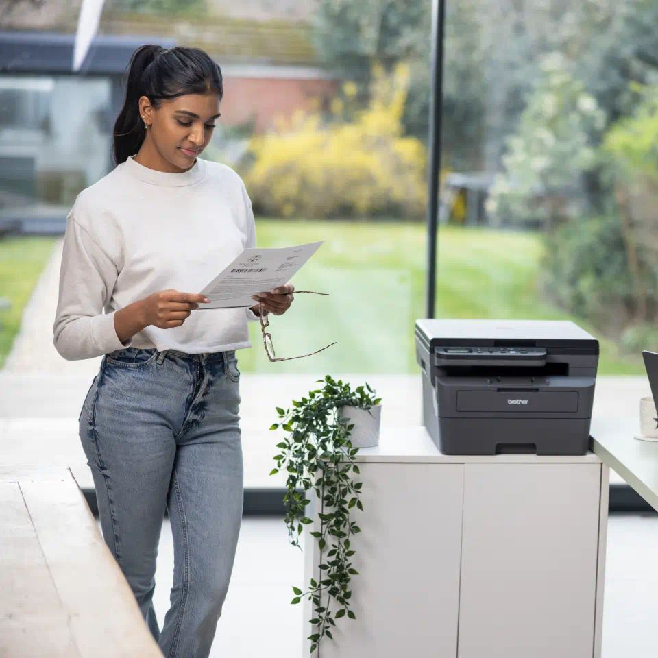 BROTHER multifunkce mono laserová DCP-L2622DW - A4,  34ppm,  256MB,  1200x1200,  USB WIFI 5G,  250listů,  DUPLEX1 