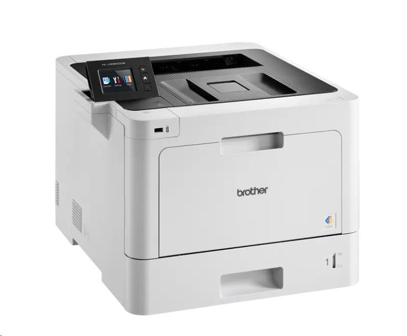 BAZAR - BROTHER tiskárna color laserová HLL-8360CDW- A4, 31ppm,  2400x600,  512MB,  PCL6,  USB 2.0,  LAN,  WiFi,  250+50listů2 