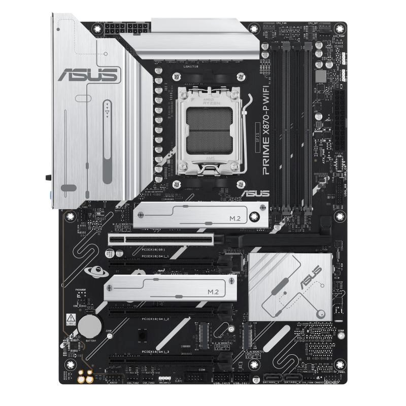 ASUS MB Sc AM5 PRIME X870-P WIFI,  AMD X870,  4xDDR5,  1xHDMI,  2xUSB4,  WiFi4 