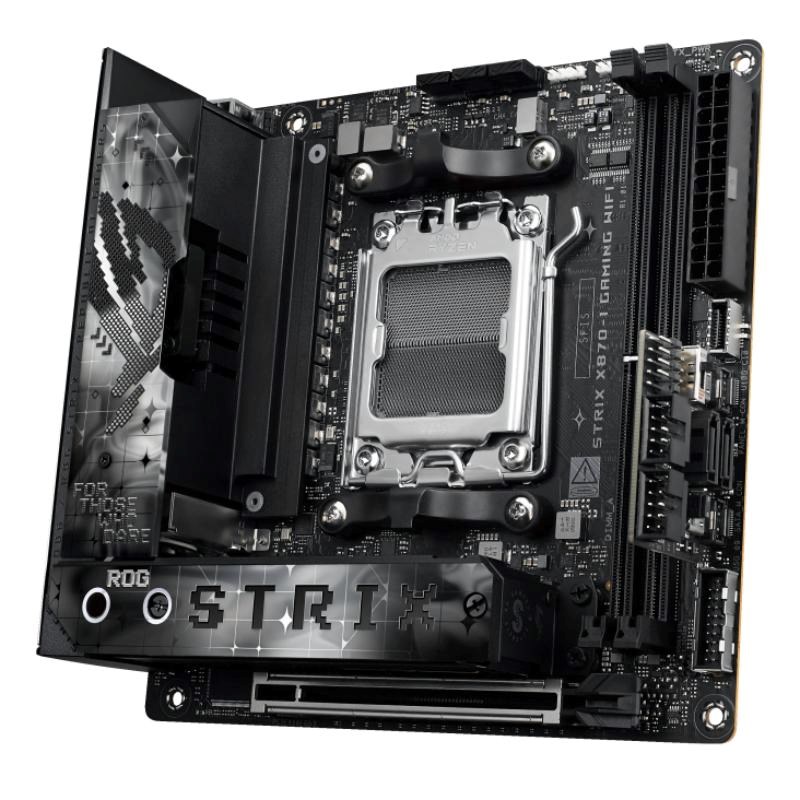 ASUS MB Sc AM5 ROG STRIX X870-I GAMING WIFI,  AMD X870,  2xDDR5,  1xHDMI,  2xThunderbolt,  WiFi,  Mini-ITX3 