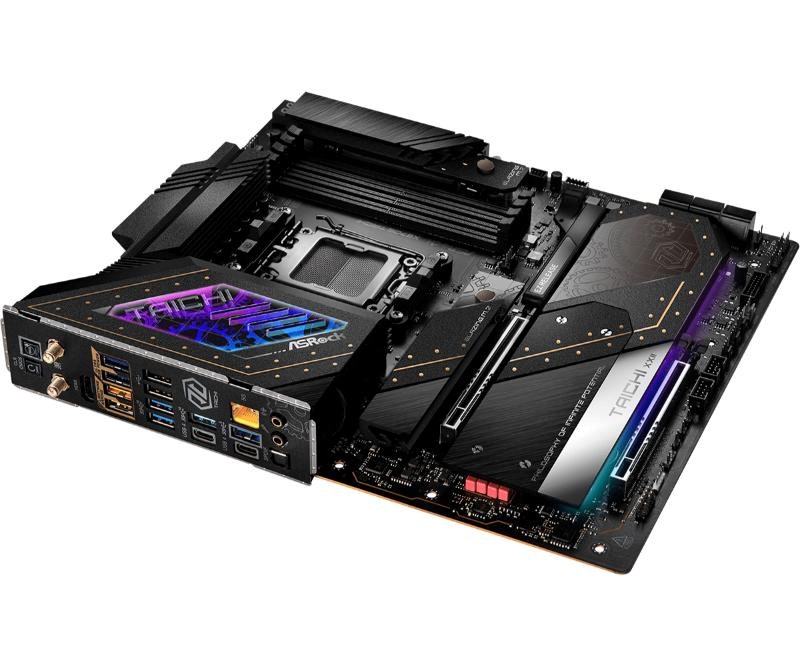 ASRock MB Sc AM5 X870E TAICHI,  AMD X870,  4xDDR5,  1xHDMI,  2xThunderbolt,  WI-FI3 