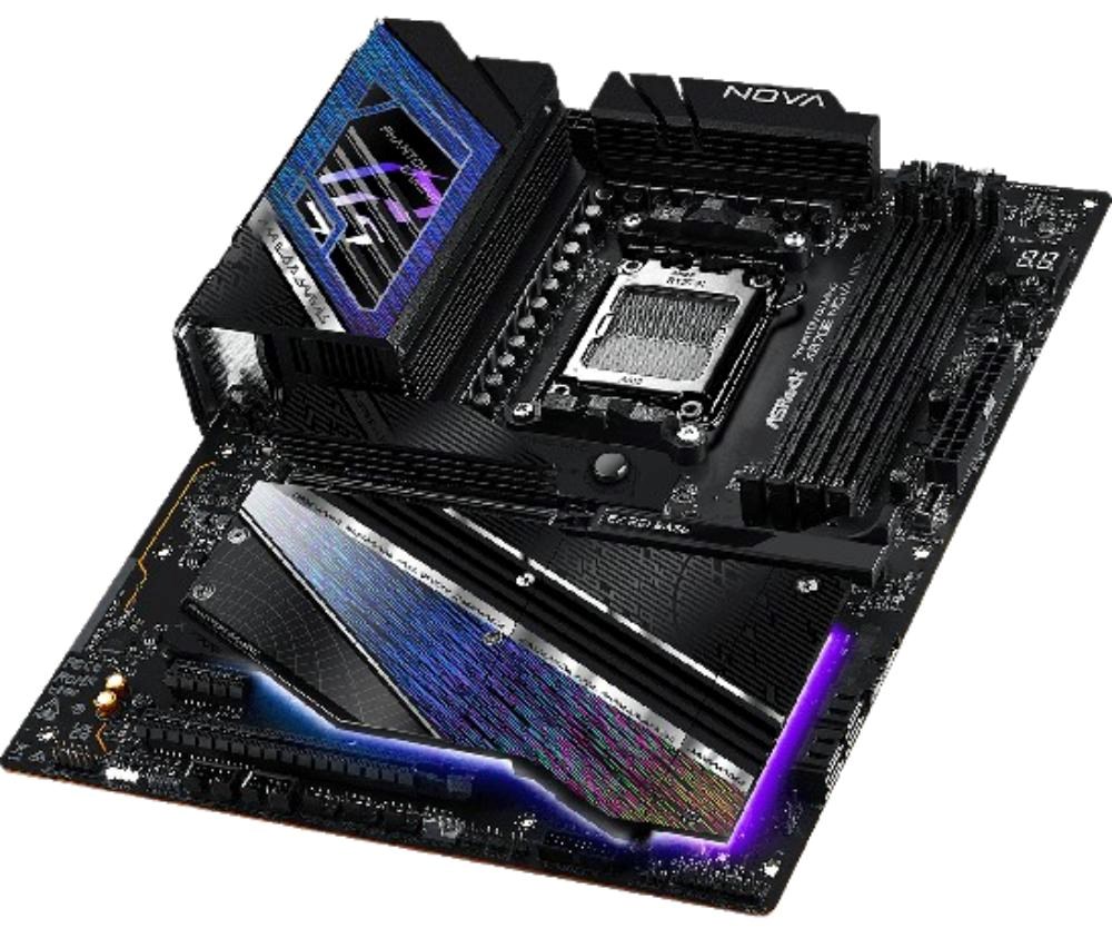 ASRock MB Sc AM5 X870E NOVA WIFI,  AMD X870,  4xDDR5,  1xHDMI,  2xUSB4,  WI-FI5 