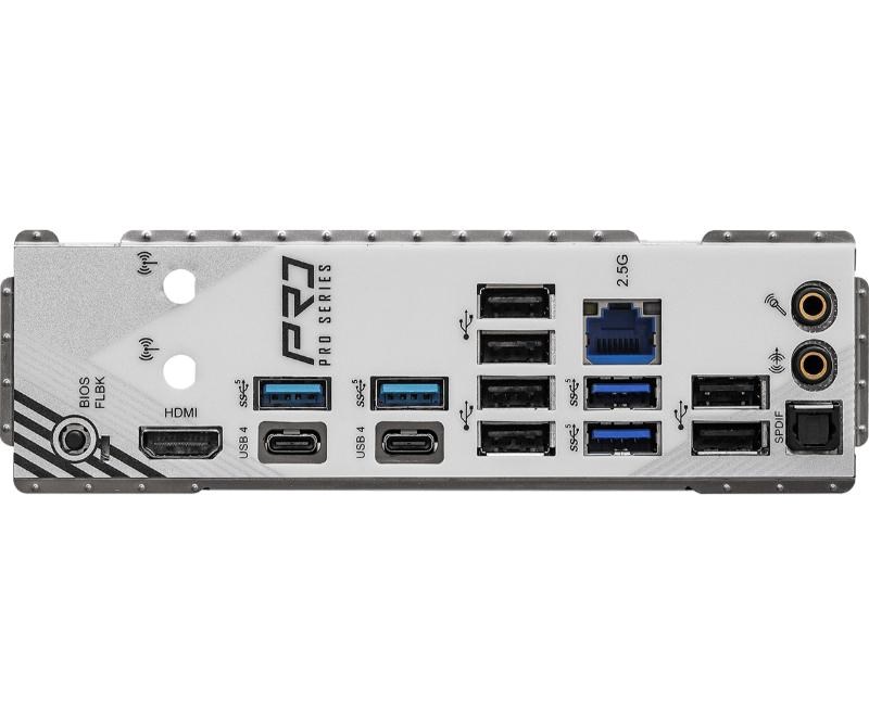 ASRock MB Sc AM5 X870 PRO RS,  AMD X870,  4xDDR5,  1xHDMI,  2xUSB42 