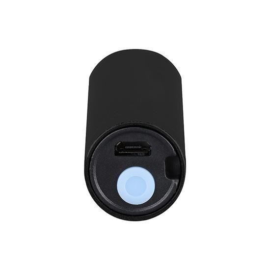 Solight LED nabíjecí kapesní svítilna,  120lm,  Li-Ion,  USB,  hliník,  černá1 