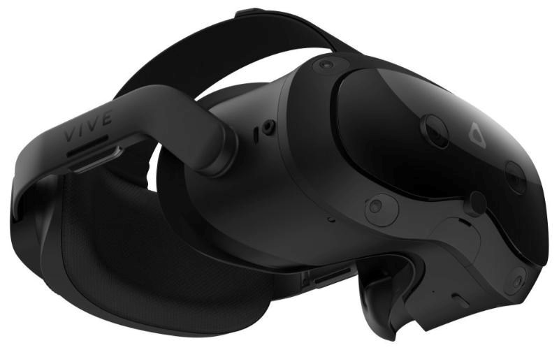 HTC Vive Focus Vision brýle pro virtuální realitu,  2× 2448×2448px,  5K rozlišení,  90Hz,  repro,  Wi-Fi,  Bluetooth,  USB-C, 4 