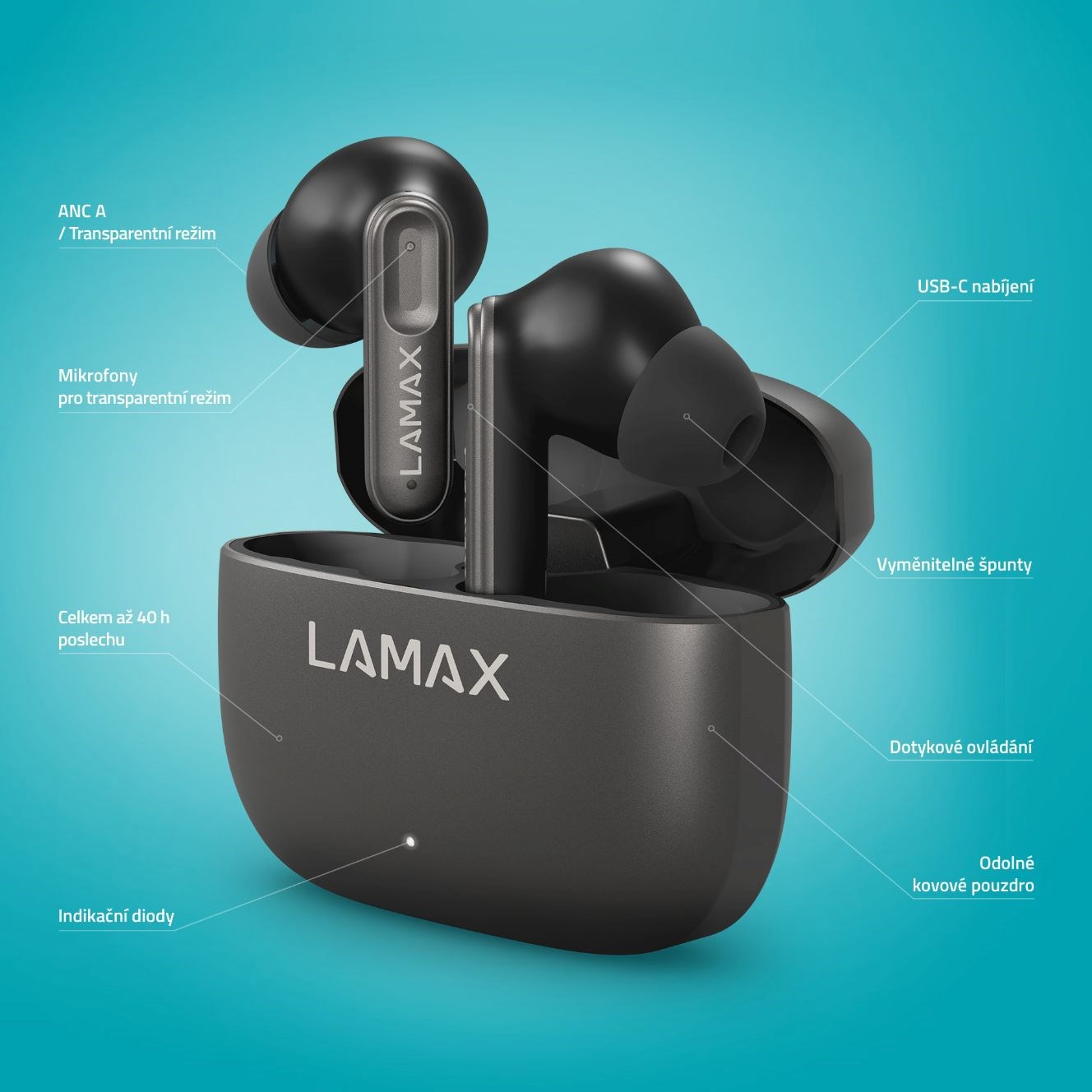LAMAX SteelClips1 ANC9 