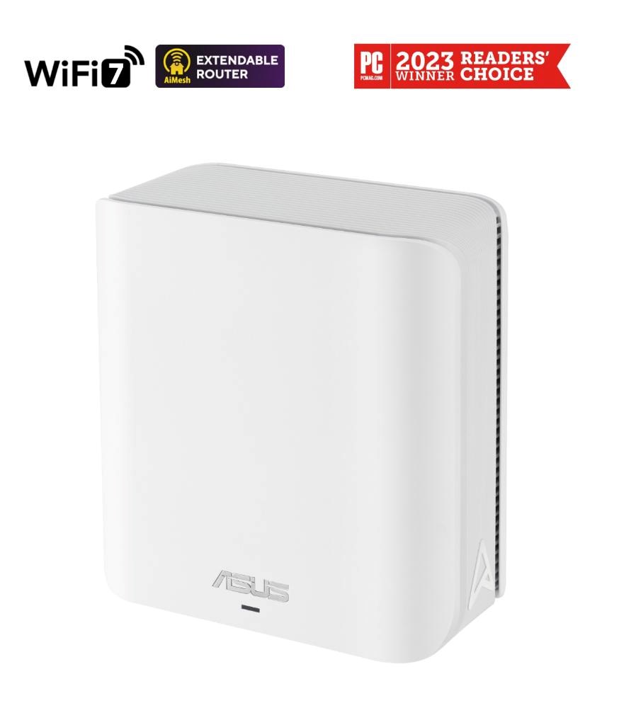 ASUS ZenWifi BD4 1-pack,  WiFi7 Extendable Router,  AiMesh,  2x WAN/ LAN0 