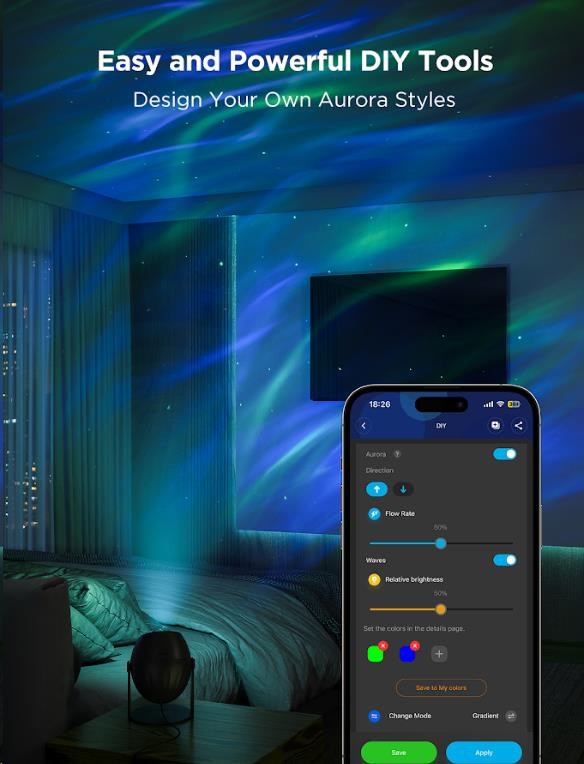 Govee Galaxy Light Projector Pro Matter3 