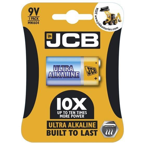 JCB OXI ULTRA alkalická baterie 6LR61/ 9V,  blistr 1 ks0 