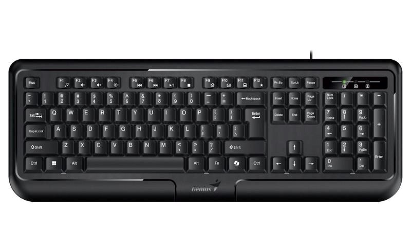 Genius KB-118 II/ Drôtová USB/ CZ- SK layout/ Čierna