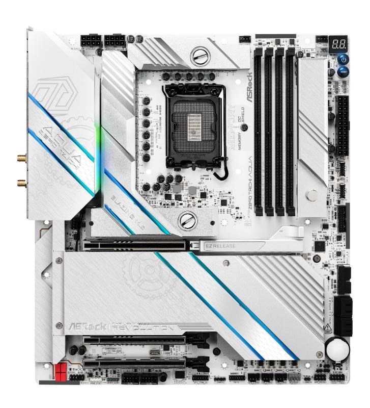 ASRock MB Sc LGA1851 Z890 TAICHI AQUA, Intel Z890, 4xDDR5, 2xThunderbolt, WI-FI, EATX4 