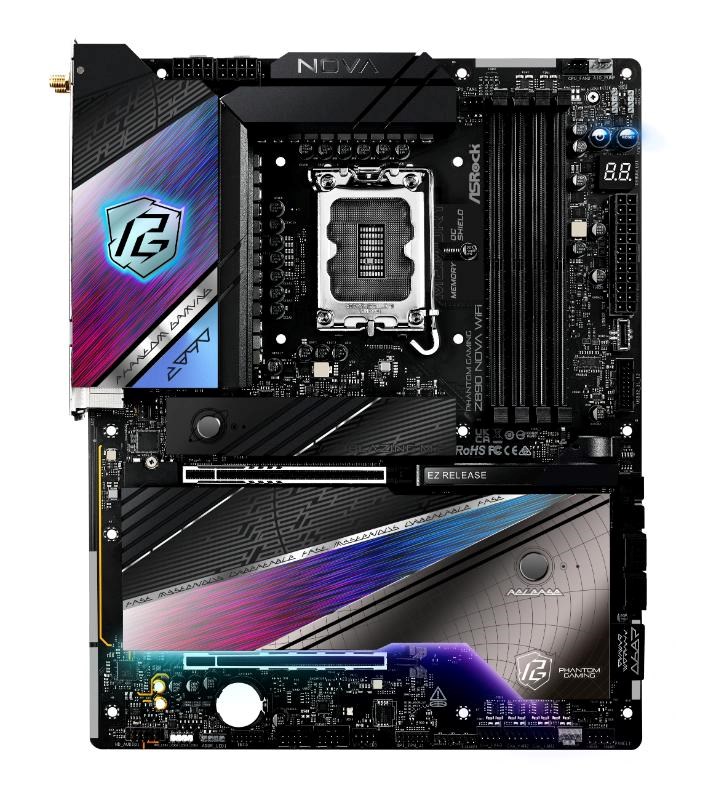 ASRock MB Sc LGA1851 Z890 NOVA WIFI,  Intel Z890,  4xDDR5,  1xDP,  1xHDMI,  2xThunderbolt,  WI-FI1 