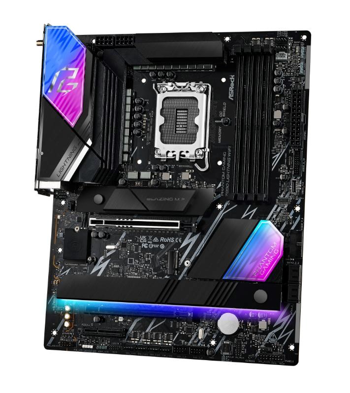 ASRock MB Sc LGA1851 Z890 LIGHTNING WIFI, Intel Z890, 4xDDR5, 1xHDMI, 2xThunderbolt, WI-FI2 