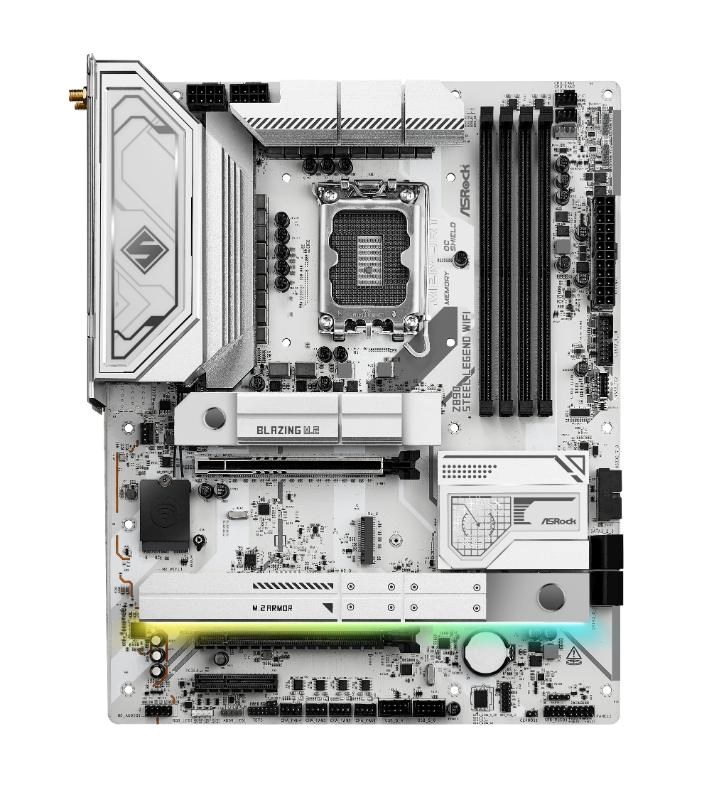ASRock MB Sc LGA1851 Z890 STEEL LEGEND WIFI,  Intel Z890,  4xDDR5,  1xHDMI,  2xThunderbolt,  WI-FI1 