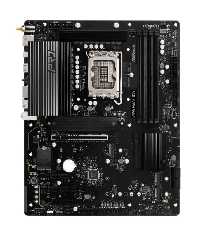 ASRock MB Sc LGA1851 Z890 PRO-A WIFI,  Intel Z890,  4xDDR5,  1xDP,  1xHDMI,  1xThunderbolt,  WI-FI1 