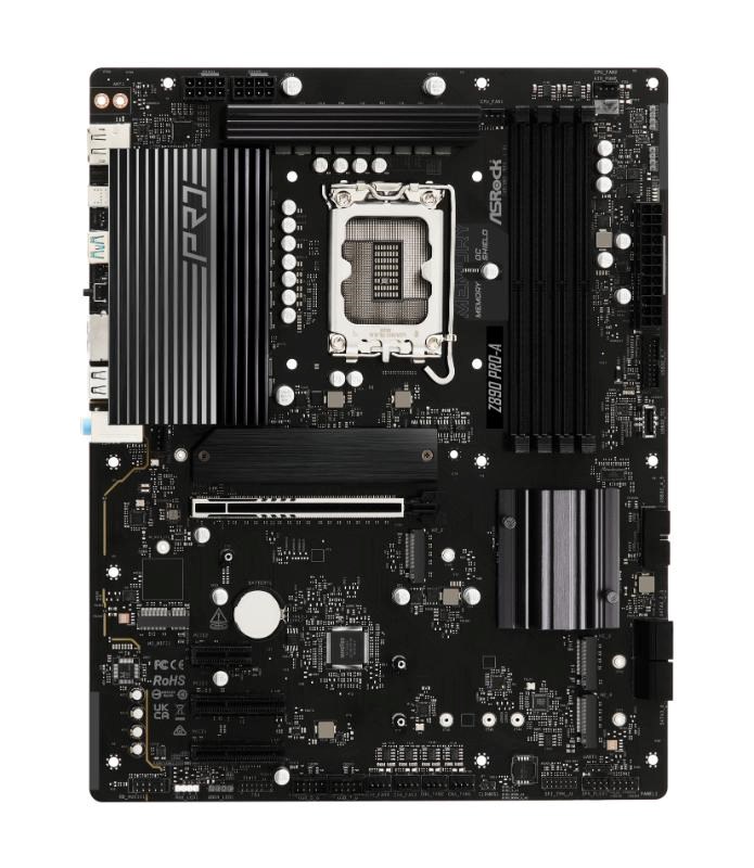 ASRock MB Sc LGA1851 Z890 PRO-A,  Intel Z890,  4xDDR5,  1xDP,  1xHDMI,  1xThunderbolt1 