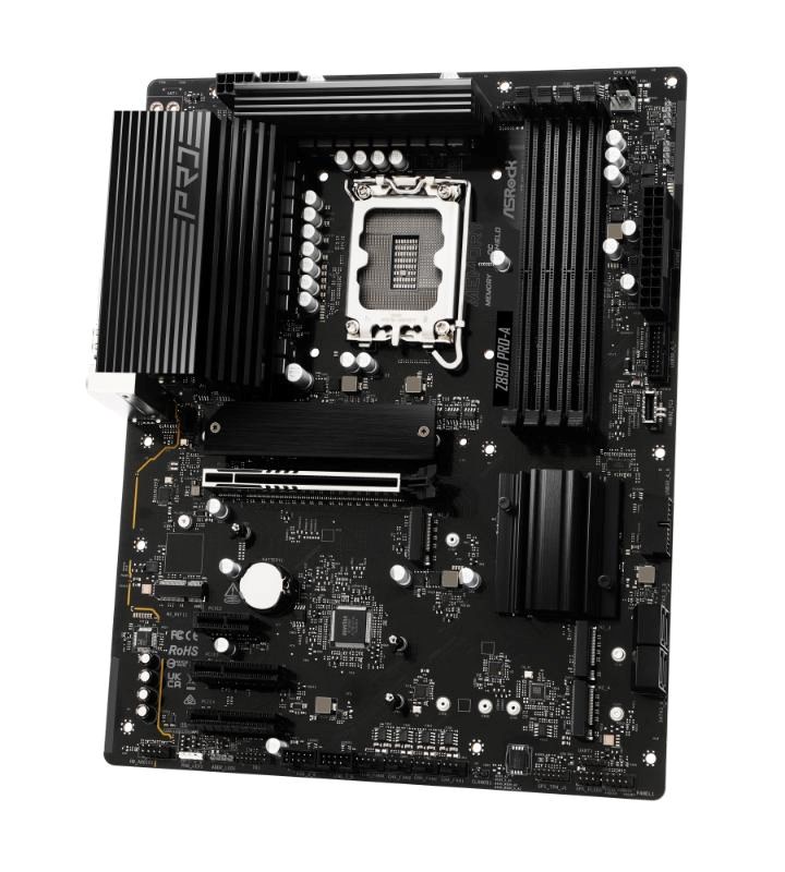 ASRock MB Sc LGA1851 Z890 PRO-A,  Intel Z890,  4xDDR5,  1xDP,  1xHDMI,  1xThunderbolt2 