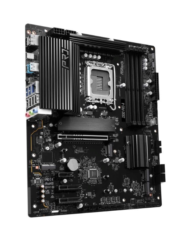 ASRock MB Sc LGA1851 Z890 PRO-A,  Intel Z890,  4xDDR5,  1xDP,  1xHDMI,  1xThunderbolt3 
