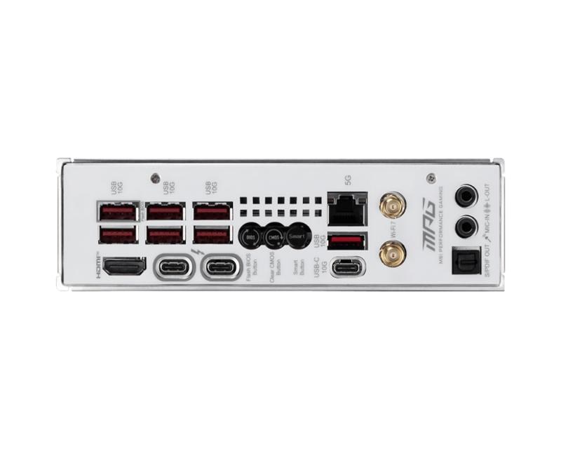 MSI MB Sc LGA1851 MPG Z890I EDGE TI WIFI,  Intel Z890,  4xDDR5,  1xHDMI,  2xUSB4,  WI-FI,  m-ITX4 