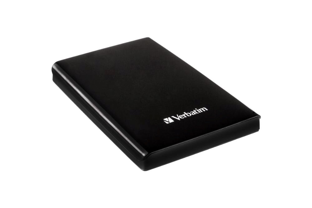 VERBATIM externí SSD 512GB Store &quot;n&quot; Go Slim Portable USB 3.0,  USB-A/ USB-C,  černá