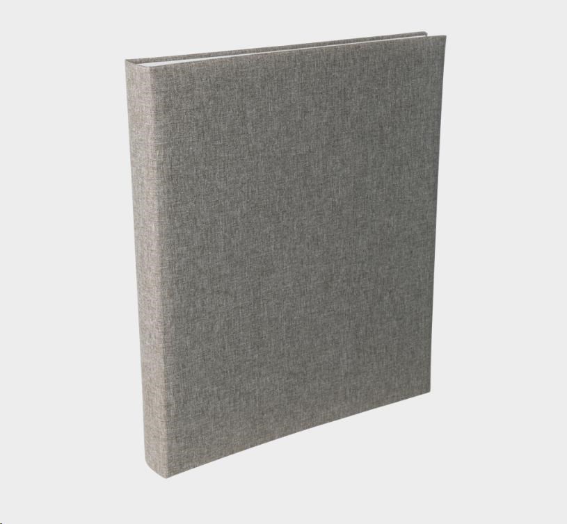 Focus Base Line Canvas Ringbinder Brown0 