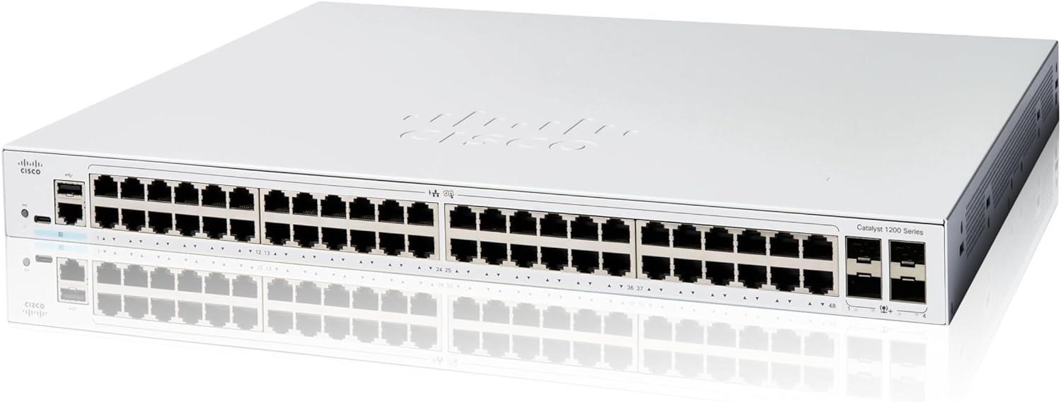 Cisco Catalyst switch C1200-48T-4X (48xGbE, 4xSFP+) - REFRESH0 