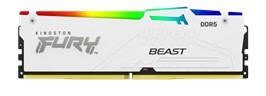 KINGSTON DIMM DDR5 16GB 6000MT/ s CL36 FURY Beast RGB Bílá EXPO0 