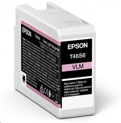 Atrament EPSON Singlepack Vivid Light Magenta T46S6 UltraChrome Pro 10 25 ml0 