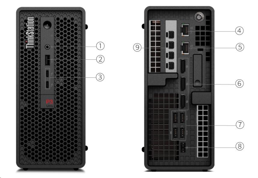 LENOVO PC ThinkStation/Workstation P3 Ultra SFF - i7-14700,16GB,512SSD,DP,THb,Intel UHD 770,W11P,3Y Onsite4 