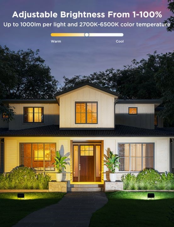 Govee Flood Lights 2 venkovní SMART LED světla 4ks5 