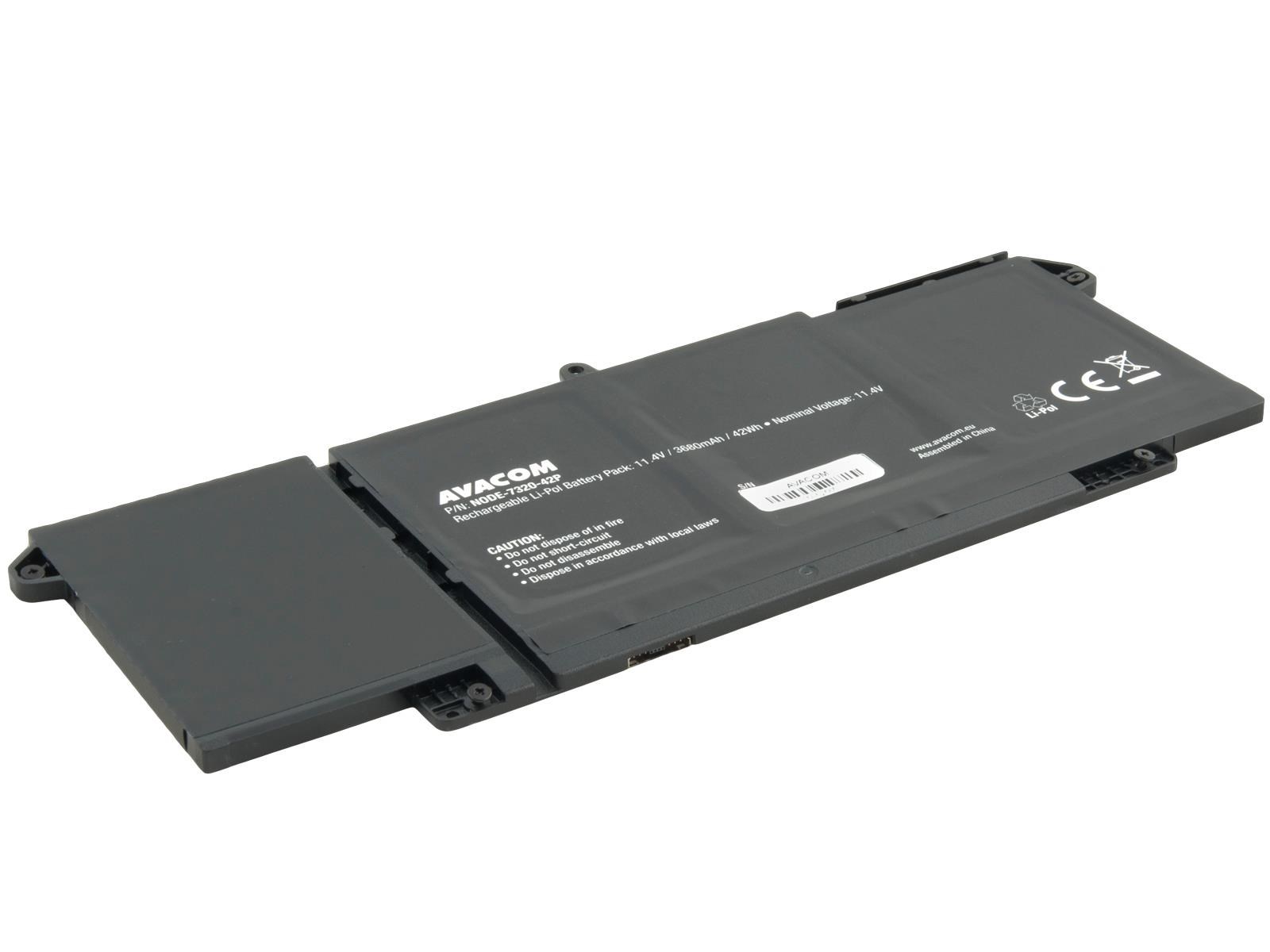 Batéria AVACOM pre Dell Latitude 7320 Li-Pol 11, 4 V 3680mAh 42Wh