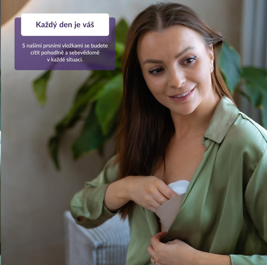BAZAR - TrueLife Nutrio Breast Pads Premium 100 pack - Poškozený obal (Komplet)2 