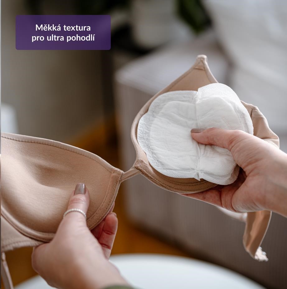 BAZAR - TrueLife Nutrio Breast Pads Premium 100 pack - Poškozený obal (Komplet)0 