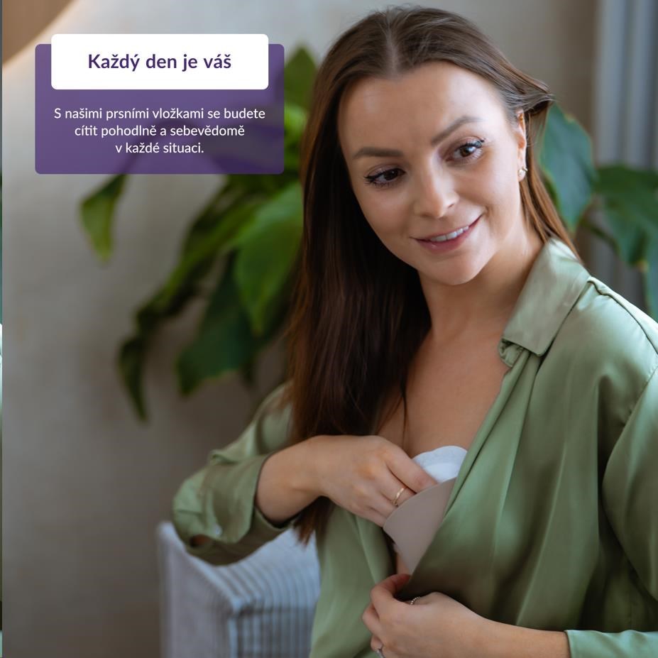 BAZAR - TrueLife Nutrio Breast Pads Classic 100 pack - Poškozený obal (Komplet)5 