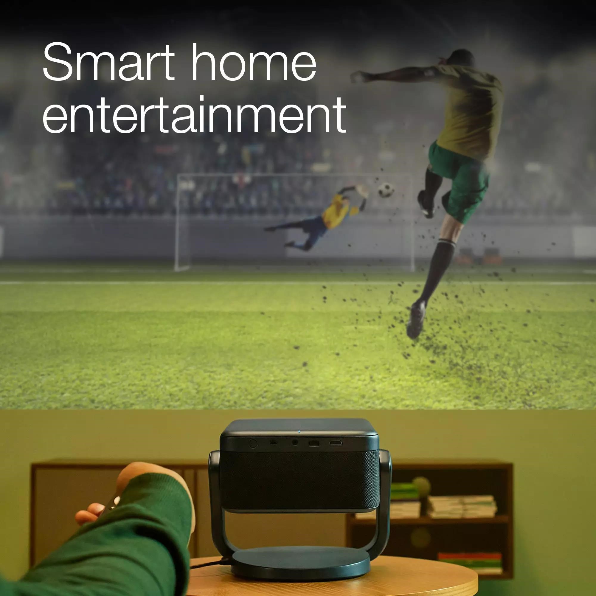 EPSON projektor EF-22N,  Full HD,  laser,  5.000.000:1,  USB 2.0,  USB 3.0,  HDMI,  Miracast,  3, 5mm Jack,  LAN,  VGA,  5W repro5 