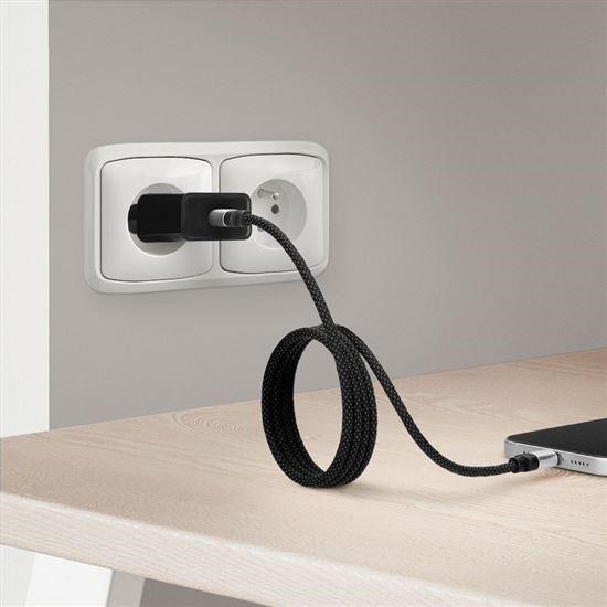 Solight magnetický USB-C 3.1 kabel, USB-C konektor - USB-C konektor, 1m4 