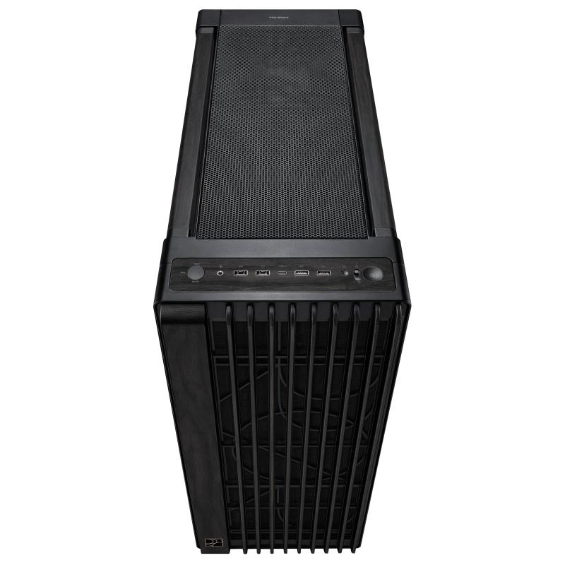 ASUS case PROART PA602 WOOD TG PWM BLACK,  Mid Tower,  průhledná bočnice,  černá2 