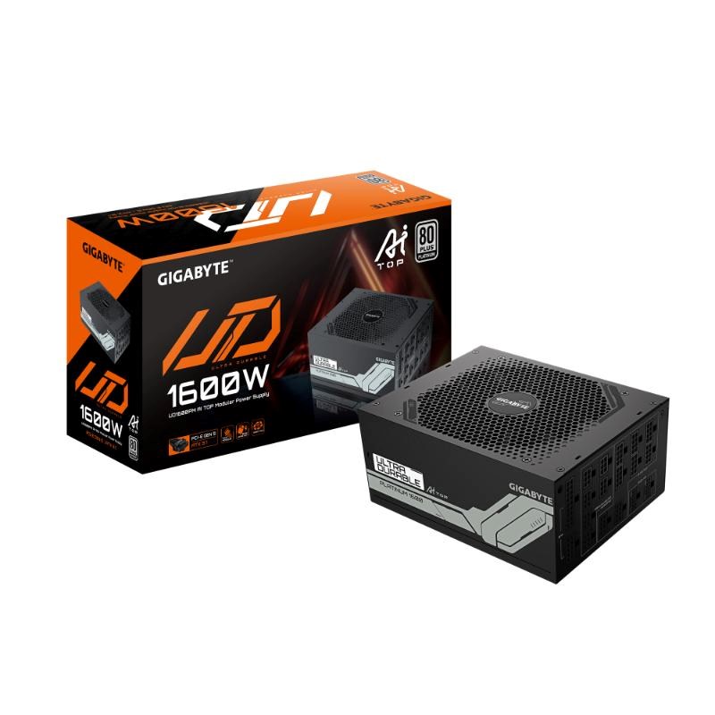 GIGABYTE zdroj UD1600PM PG5 AI TOP,  1600W,  80+ Platinum,  140mm fan0 