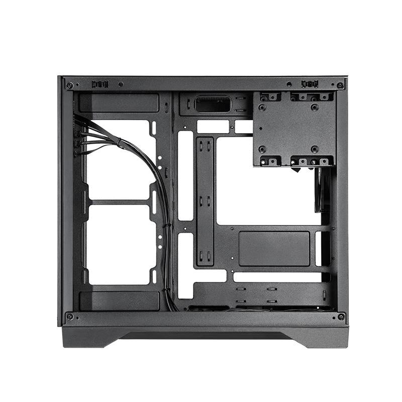 CHIEFTEC skříň VISIO AIR,  ATX,  1x USB-C 3.2,  2x USB 3.0,  3x 140mm Fan,  černá4 