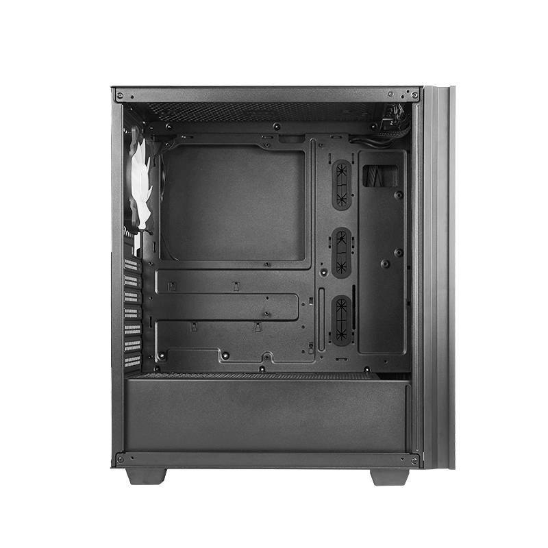 CHIEFTEC skříň HUNTER 2,  ATX,  1x USB-C,  1x USB 3.1,  4x 120mm ARGB Fan,  ARGB Hub,  černá6 