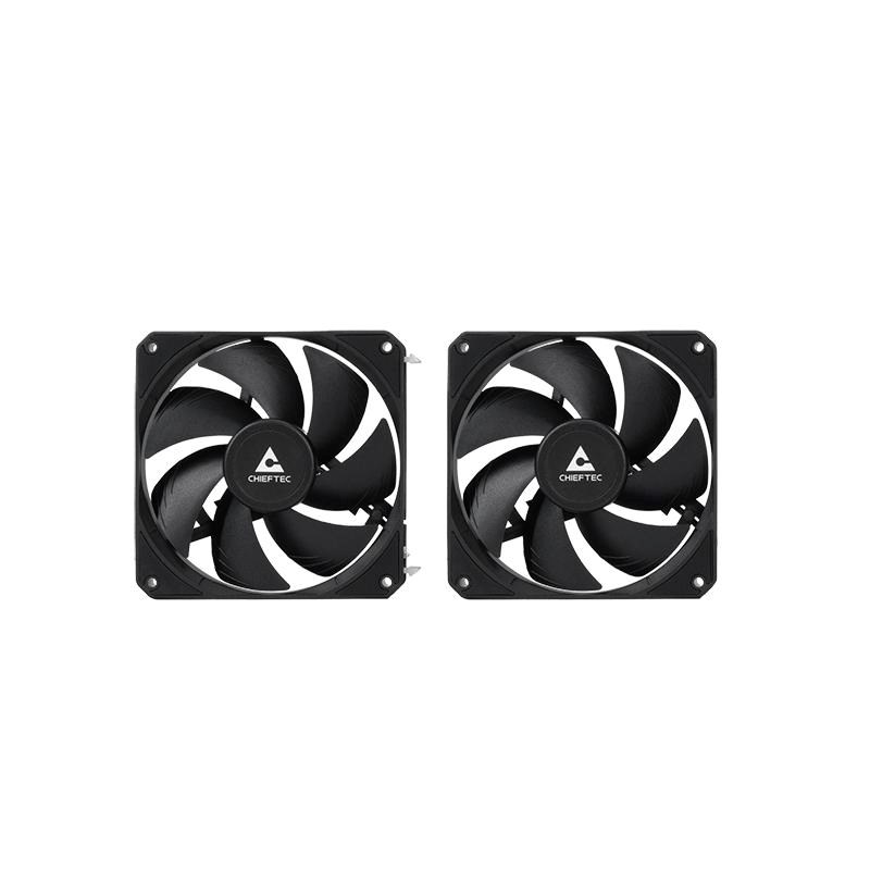 CHIEFTEC vodní chlazení CPU Iceberg 240 Dark,  2x120mm,  ARGB vodní blok,  LGA1851,  AM5,  černá3 