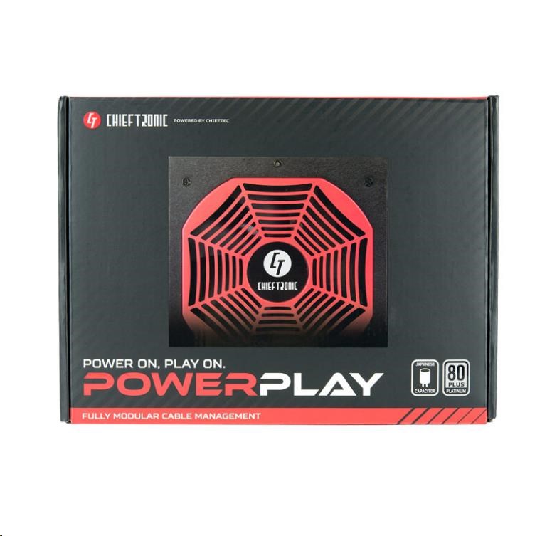 CHIEFTEC zdroj Chieftronic GPU-1200FC,  1200W,  140mm,  80+ Platinum6 